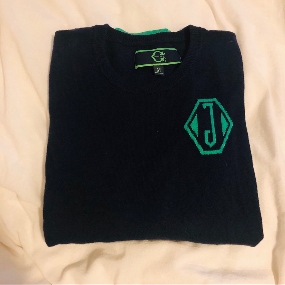 C. Wonder monogram sweater